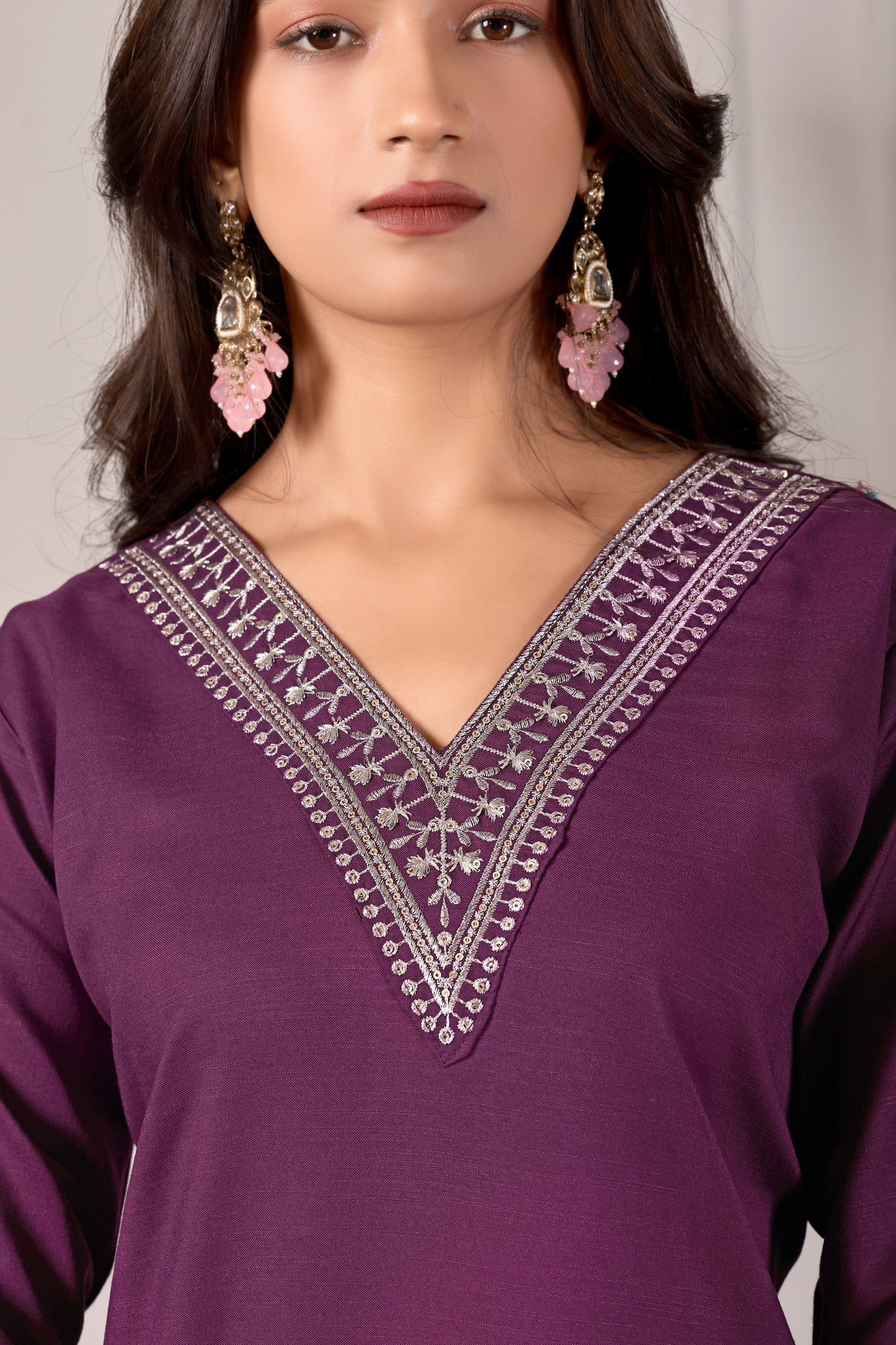 Trendy Women’s Rayon Kurta Pant with Contrast Dupatta