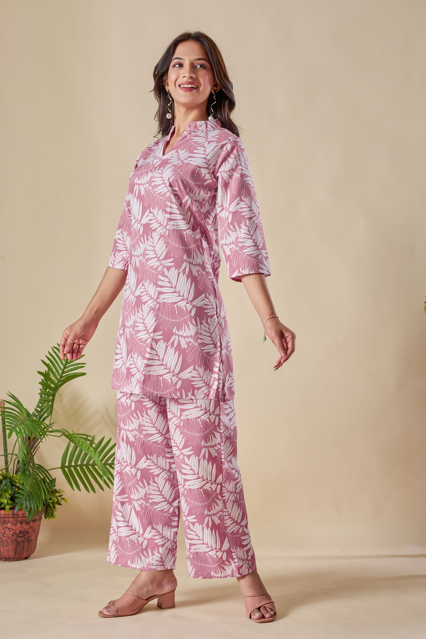 Trendy Floral Printed Co-ord Set for Women