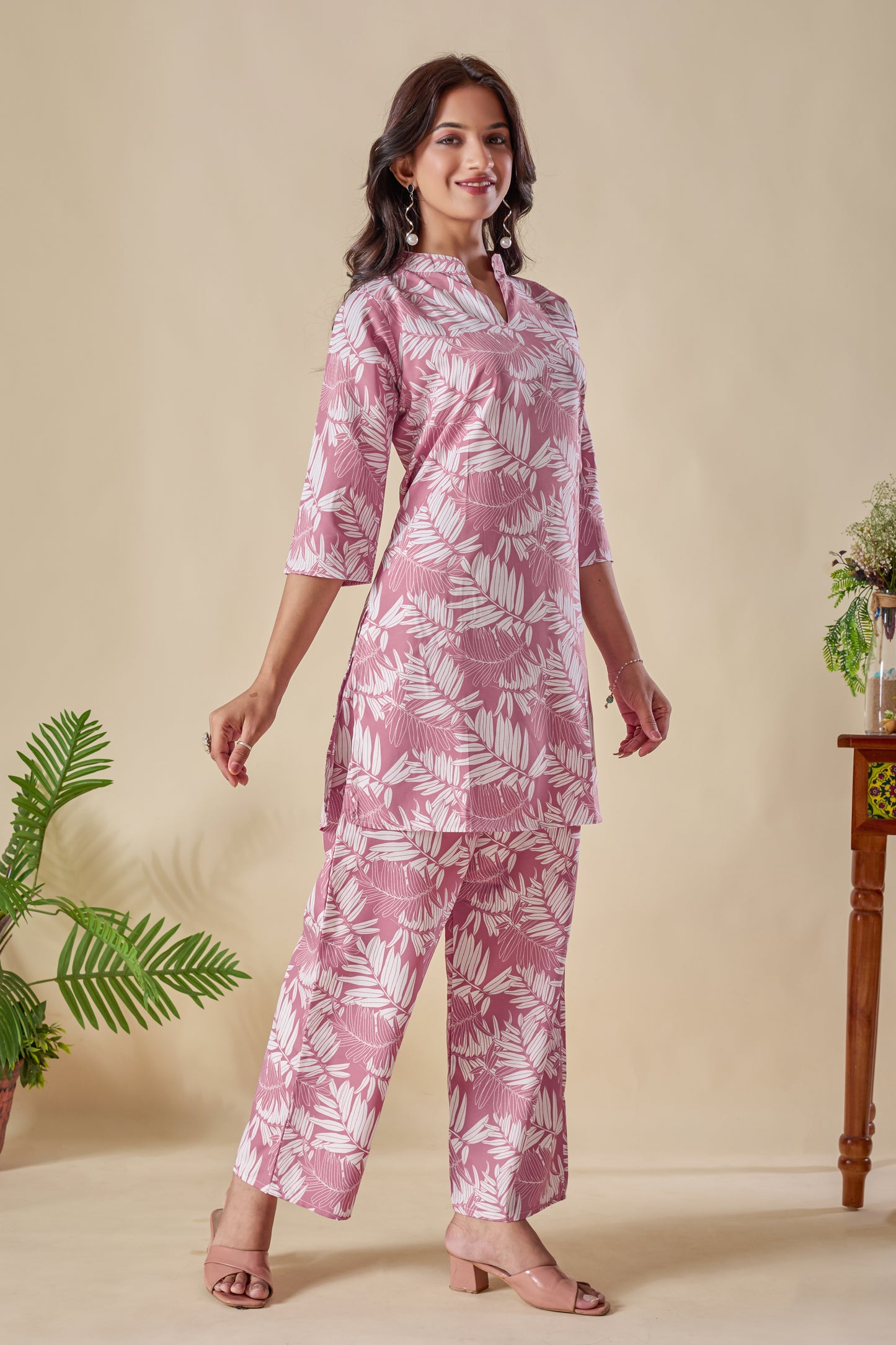Trendy Floral Printed Co-ord Set for Women